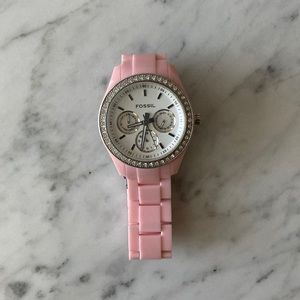 Fossil Watch Pink